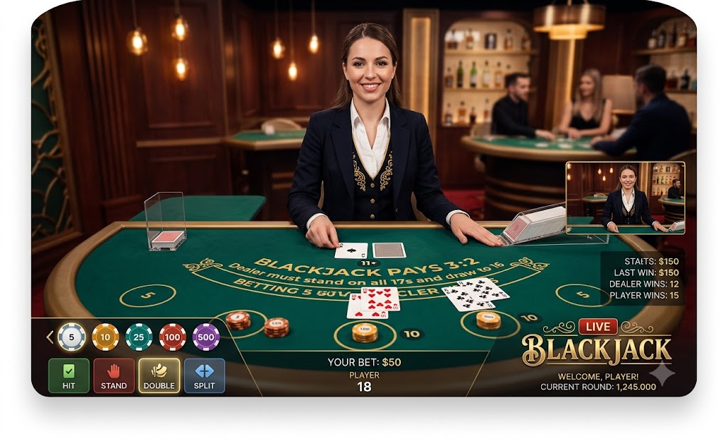 Live Blackjack on JILIAPP J777