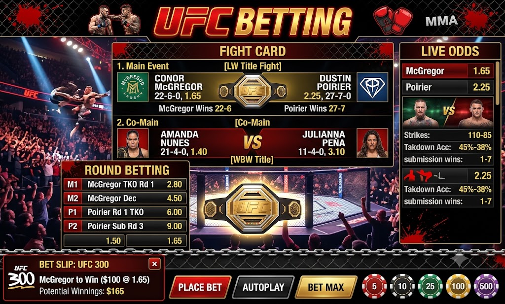 UFC Betting on JILIAPP J777